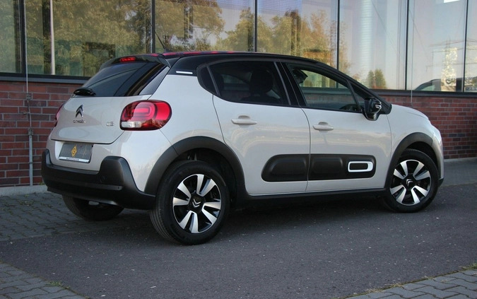 Citroen C3 cena 49990 przebieg: 20000, rok produkcji 2021 z Wolin małe 742